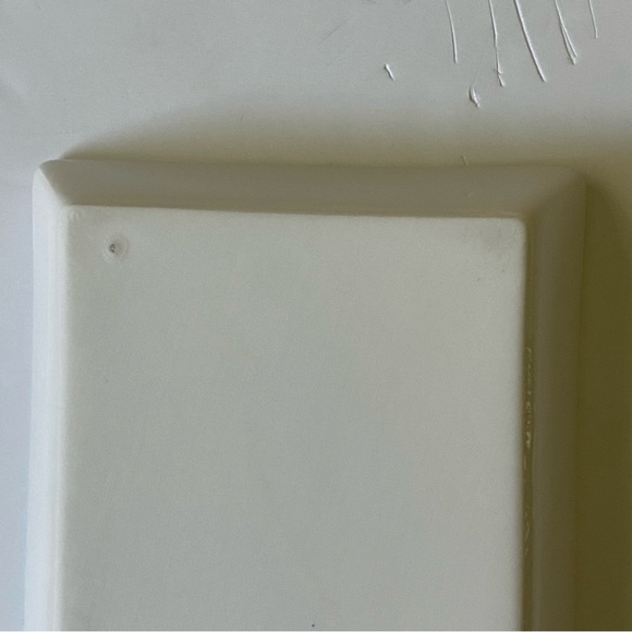 J. Crew Ceramic Trinket Dish Jewelry Organizer Silver EUC Men’s Women’s keys 5.5 - Picture 16 of 16